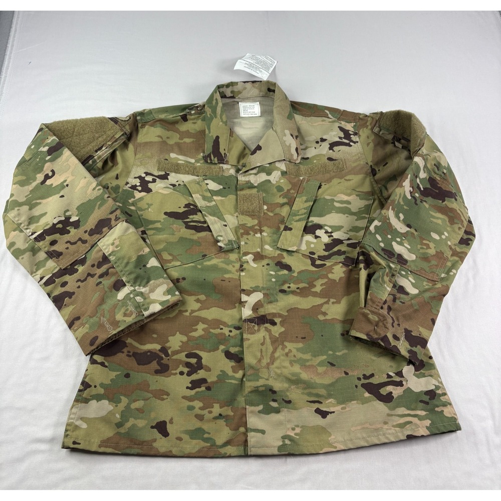 Army Combat Shirt Mens Medium Operational Camo Insect Shield Tactical NEW